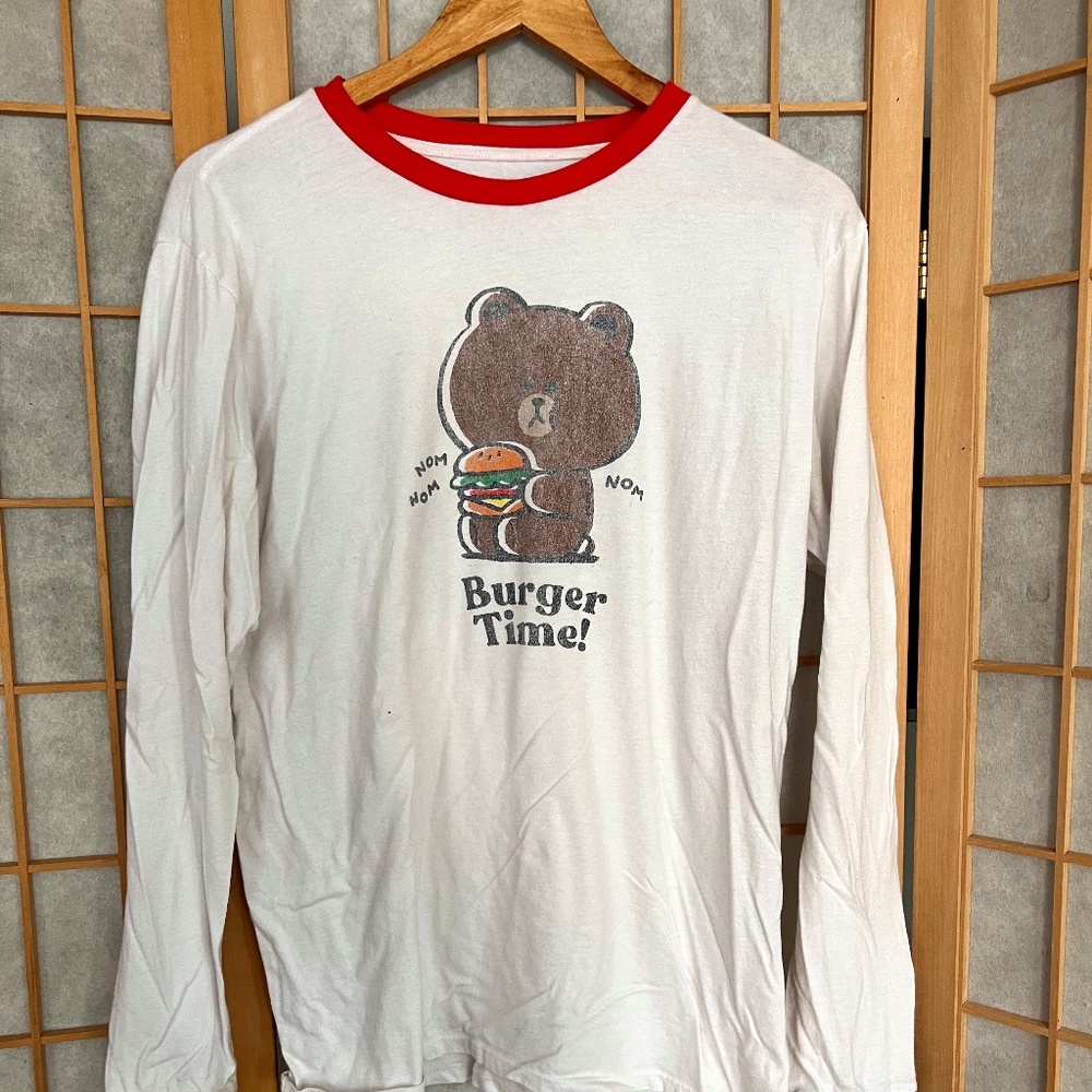 Rilakkuma Line Friends Long Sleeve Tee